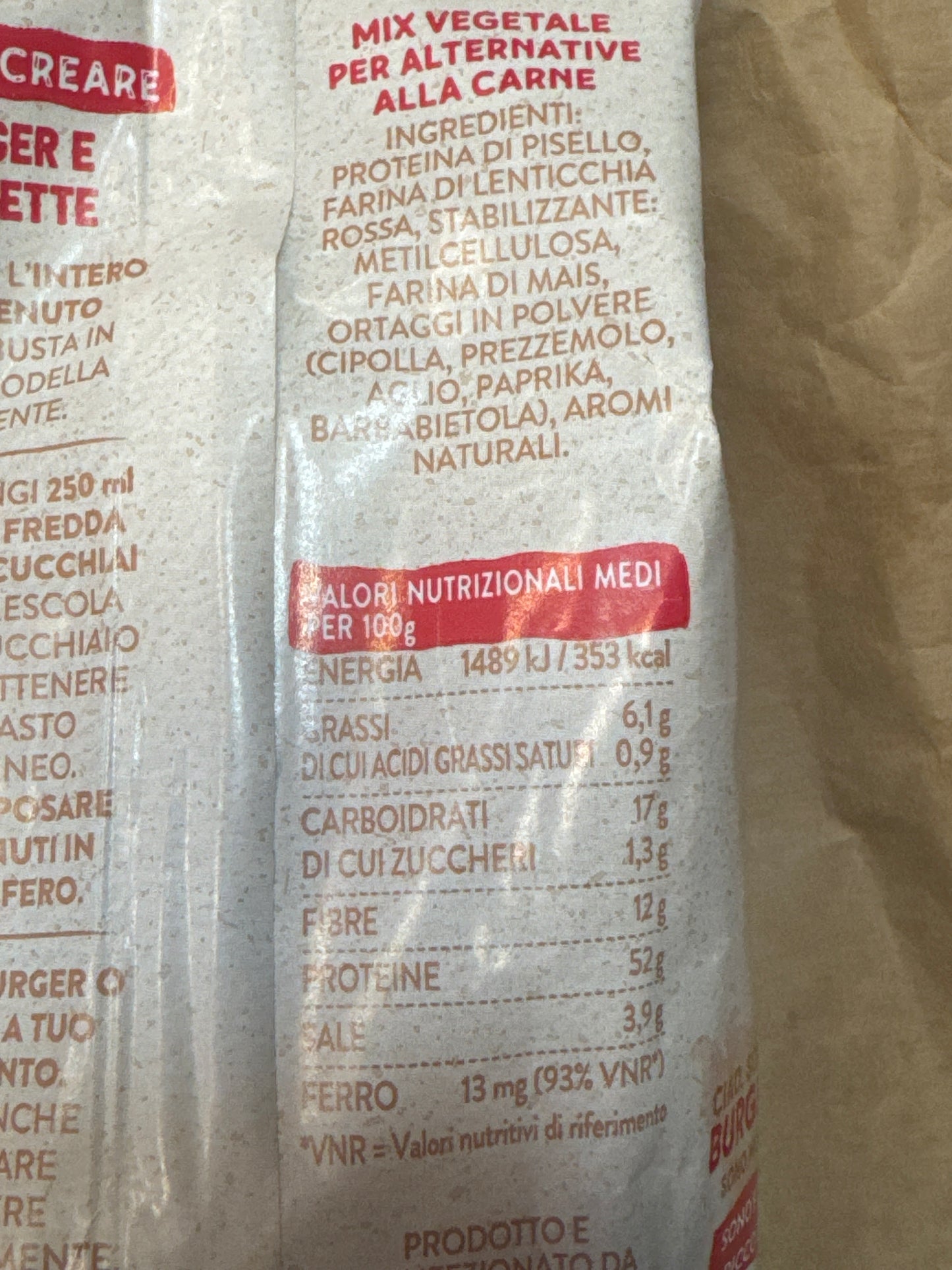 Beamy - Preparato per Burger e Polpette e Ragù