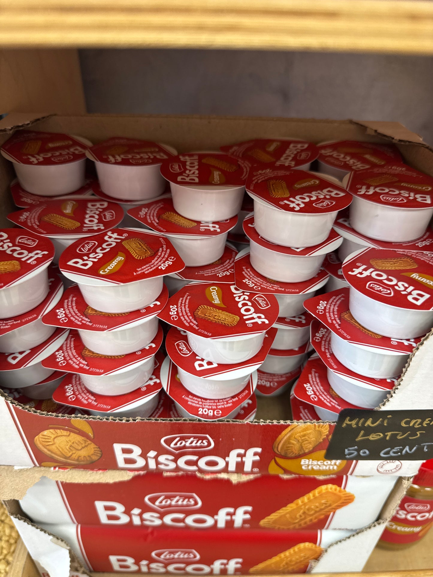 Mini Vascchetta Crema Biscoff Creamy 20g