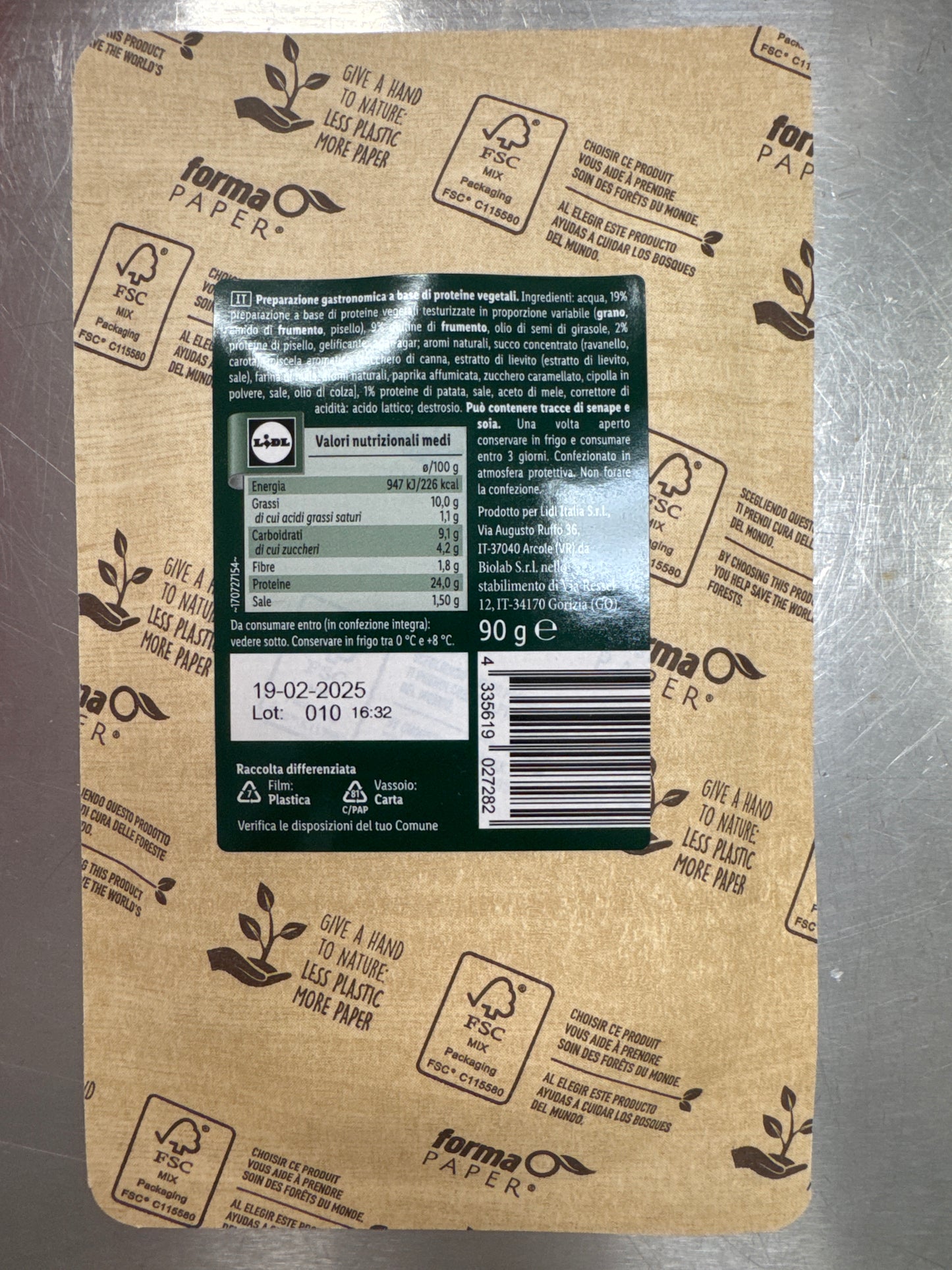 Affettato Vegetale Raffinato 90g