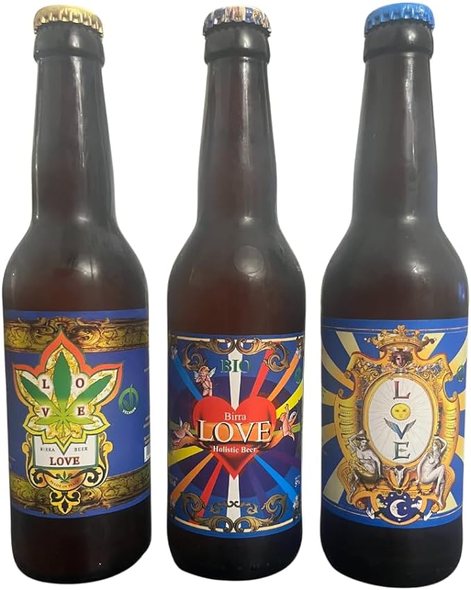 Love Beer Blonde | Certificata Vegan | 33cl | Session IPA Artigianale Vegan 4,5%