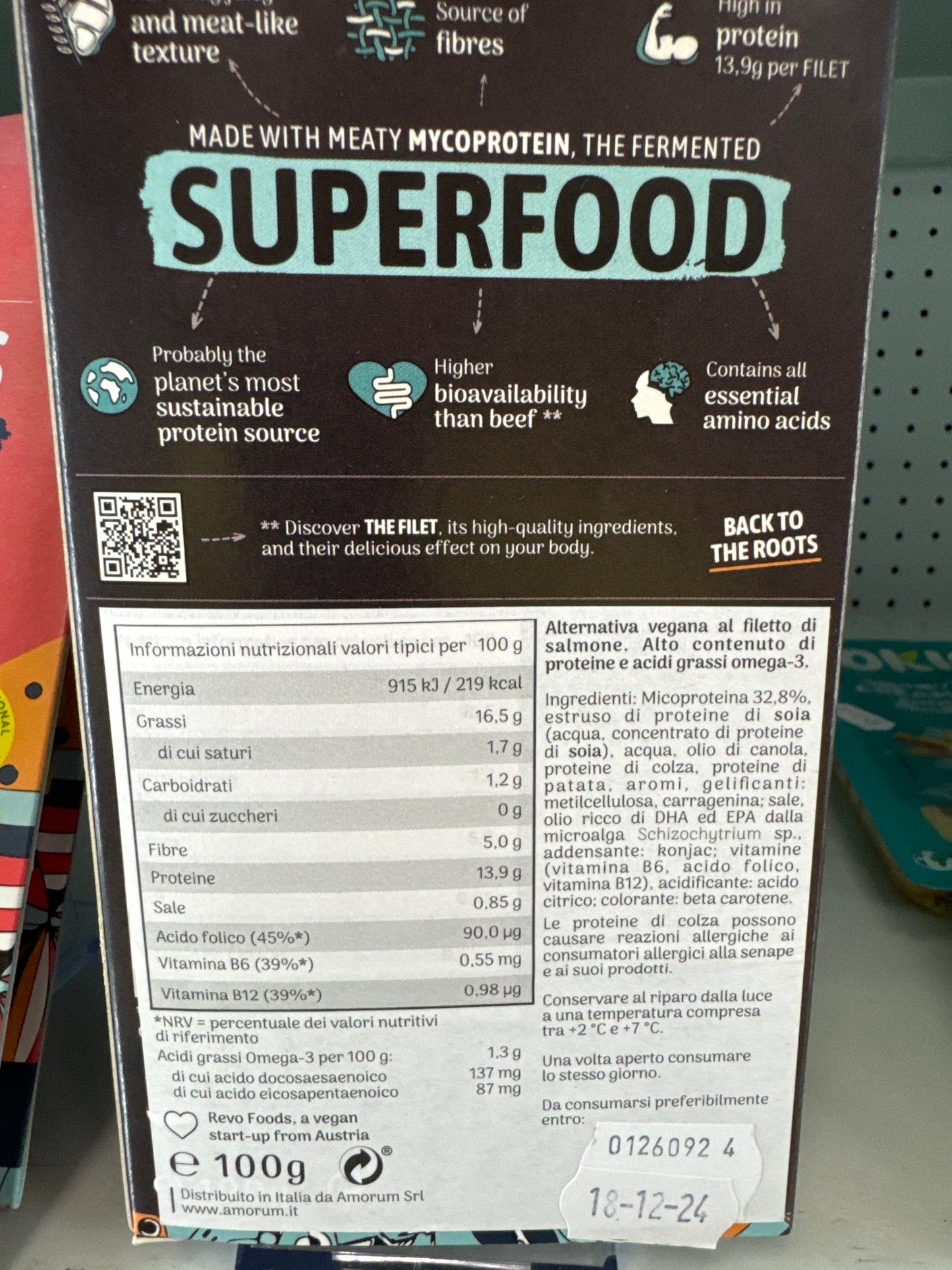 Filetto Salmone 3D 100g | Revo Foods