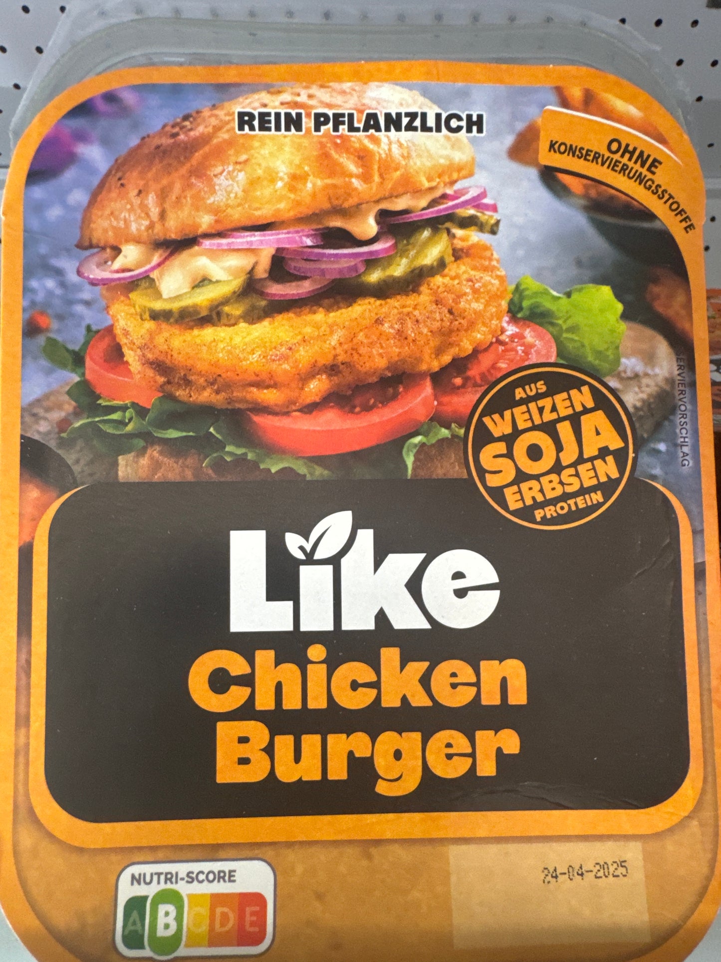 Like Chicken Burger Pollo Panato 180g