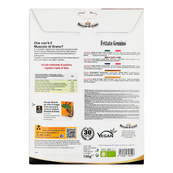 Fettato genuino Bio 100gr