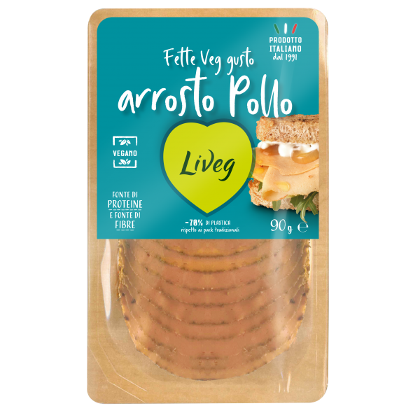 Fette Veg Gusto Pollo Arrosto 90g