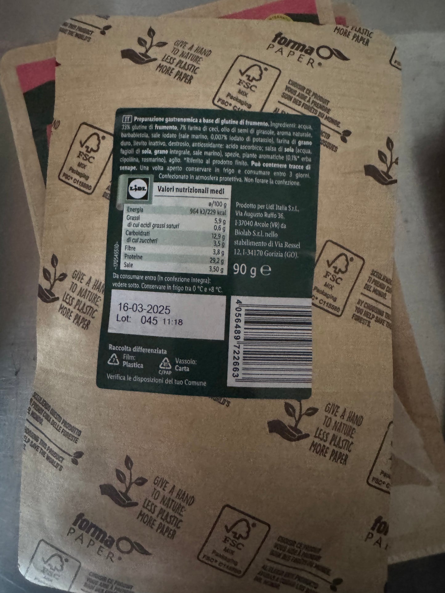 Affettato Vegetale Gusto Prosciutto 90g