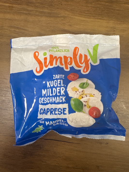 Mozzarella per Caprese Vegetale a Base di Mandorla 150g