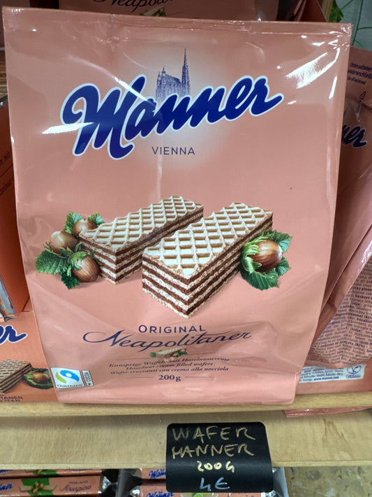 Wafer Manner Neapolitaner 100% Vegan 200g