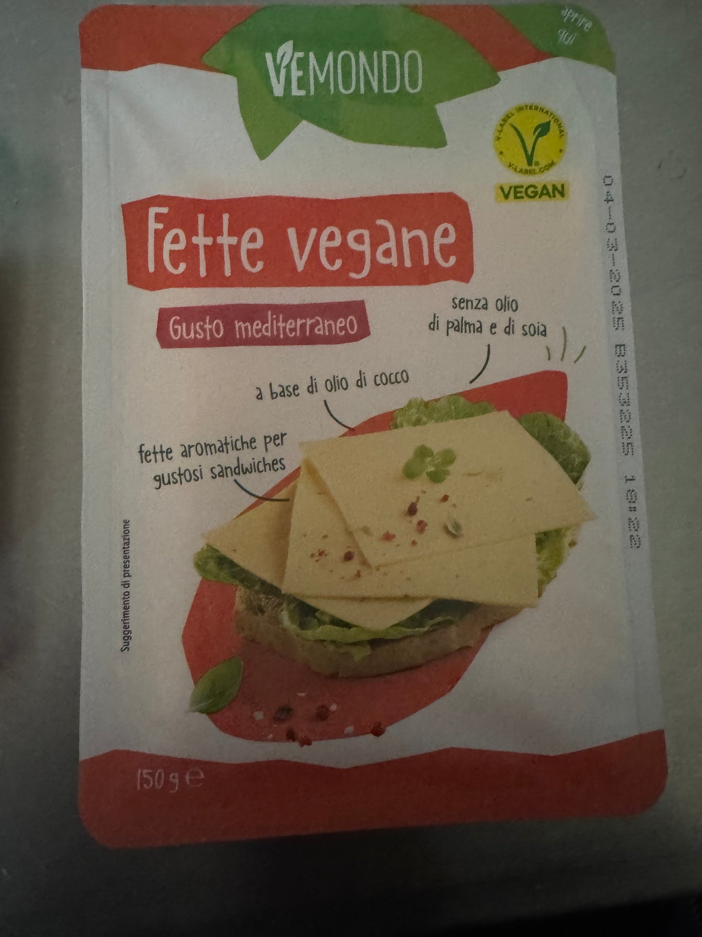 Fette Vegane Vemondo 150g