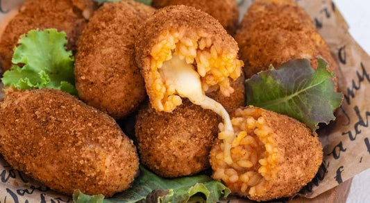 Supplì Arancini Vegan | Carbonara o Ragù di Mortadella