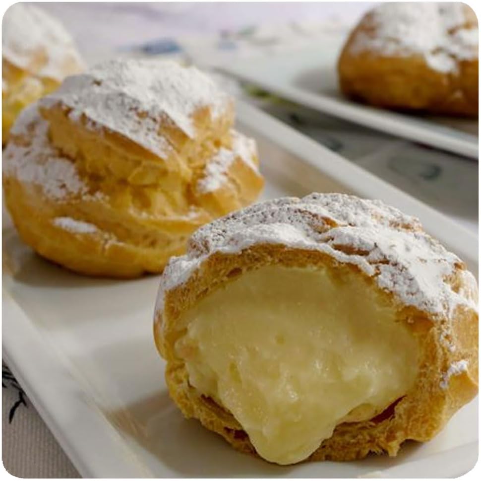 Bignè di S.Giuseppe Vegan (Zeppole di Carnevale) | 500g | Bio Artigianali da Forno (Ripene alla Crema)