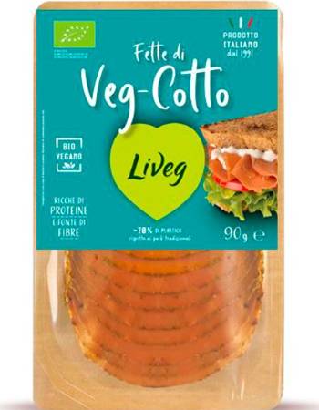 LIVEG VEGAN FETTE DI COTTO 90G