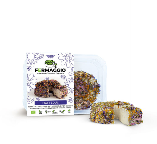 Fiori Eduli Bio 120g | Fermaggio | Formaggio Vegan