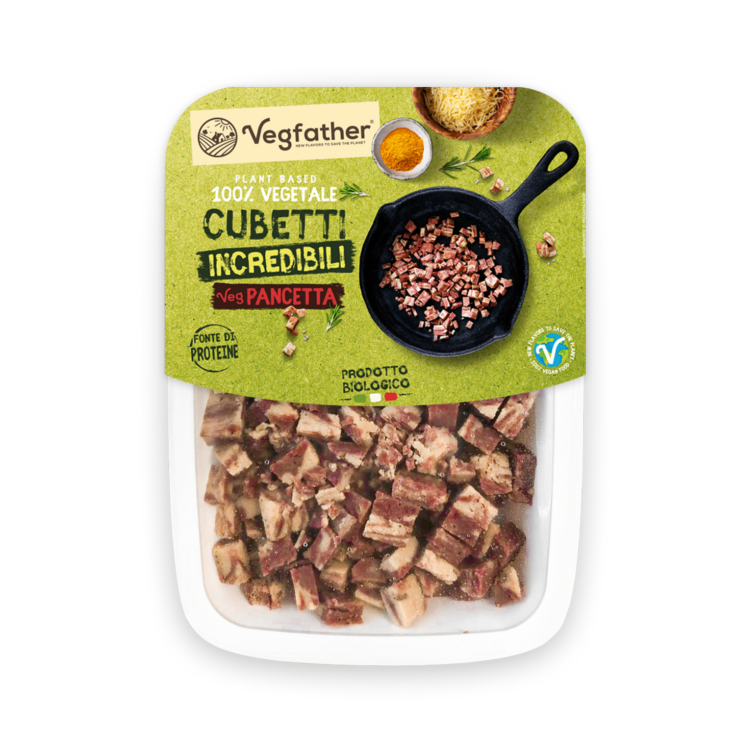 Bacon e Pancetta Vegan | Vegfather