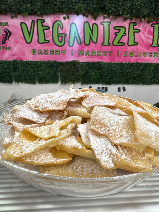 Chiacchiere/Frappe Vegan | 300g | Bio Artigianali da Forno