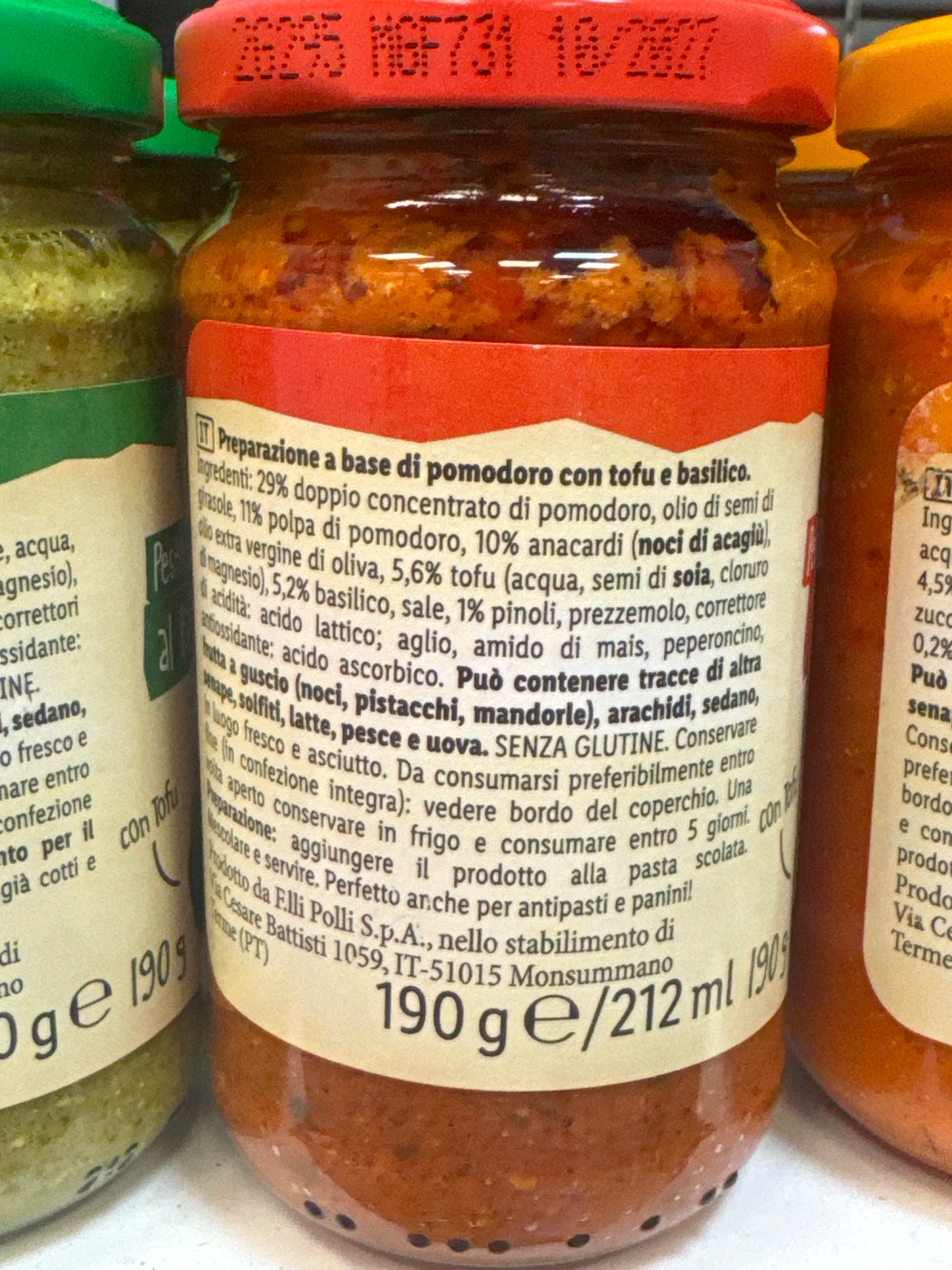 Pesto Vegano Vemondo 212ml | 3 Gusti