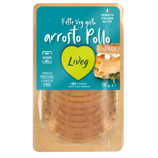 Fette Veg Gusto Pollo Arrosto 90g