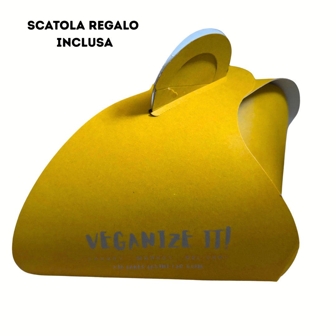 Colomba Vegana Snoopy Food x Veganize - Classica o Cioccolato - 300 o 700 grammi - Con Scatola Regalo